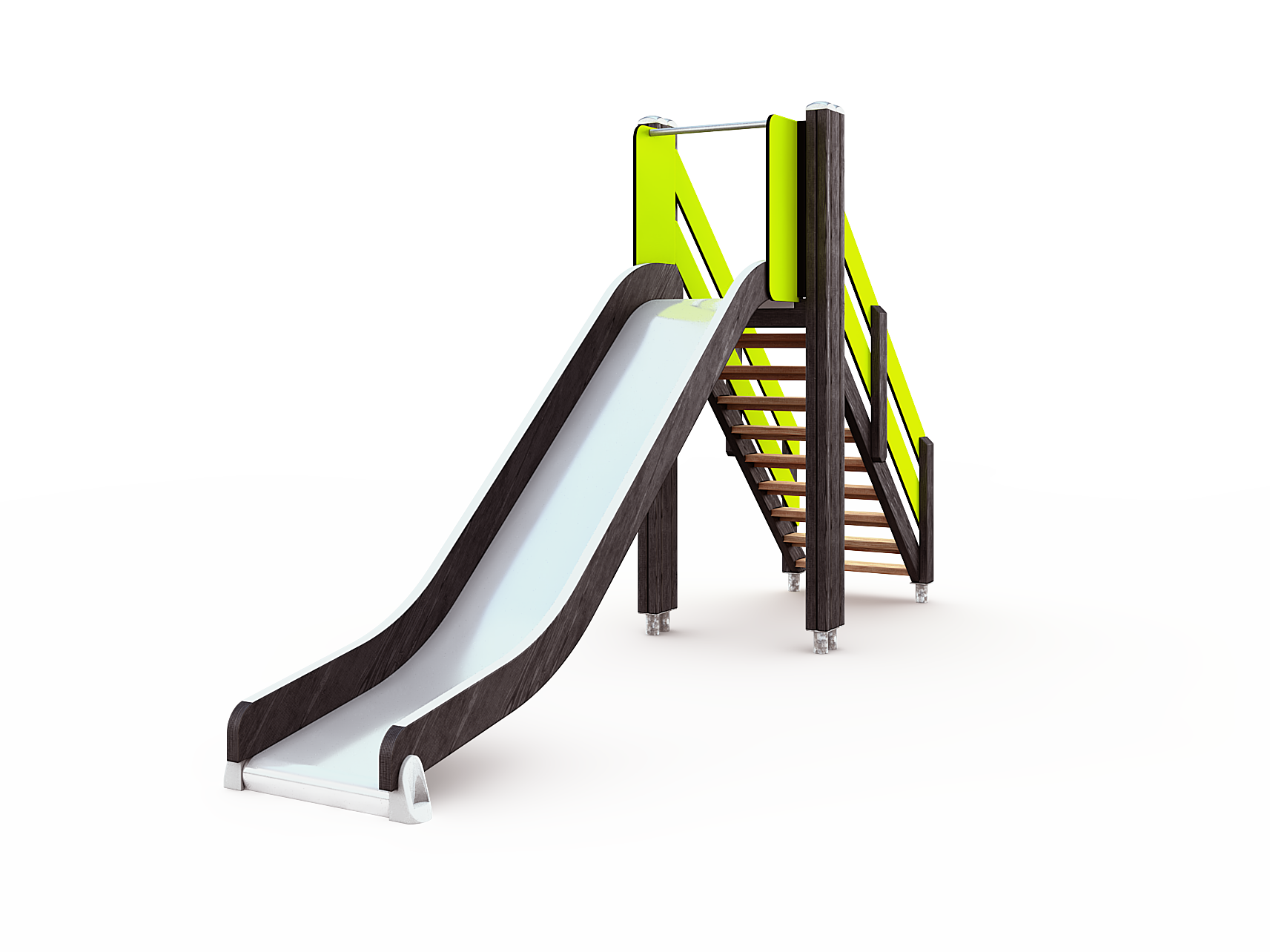Slide with stairs