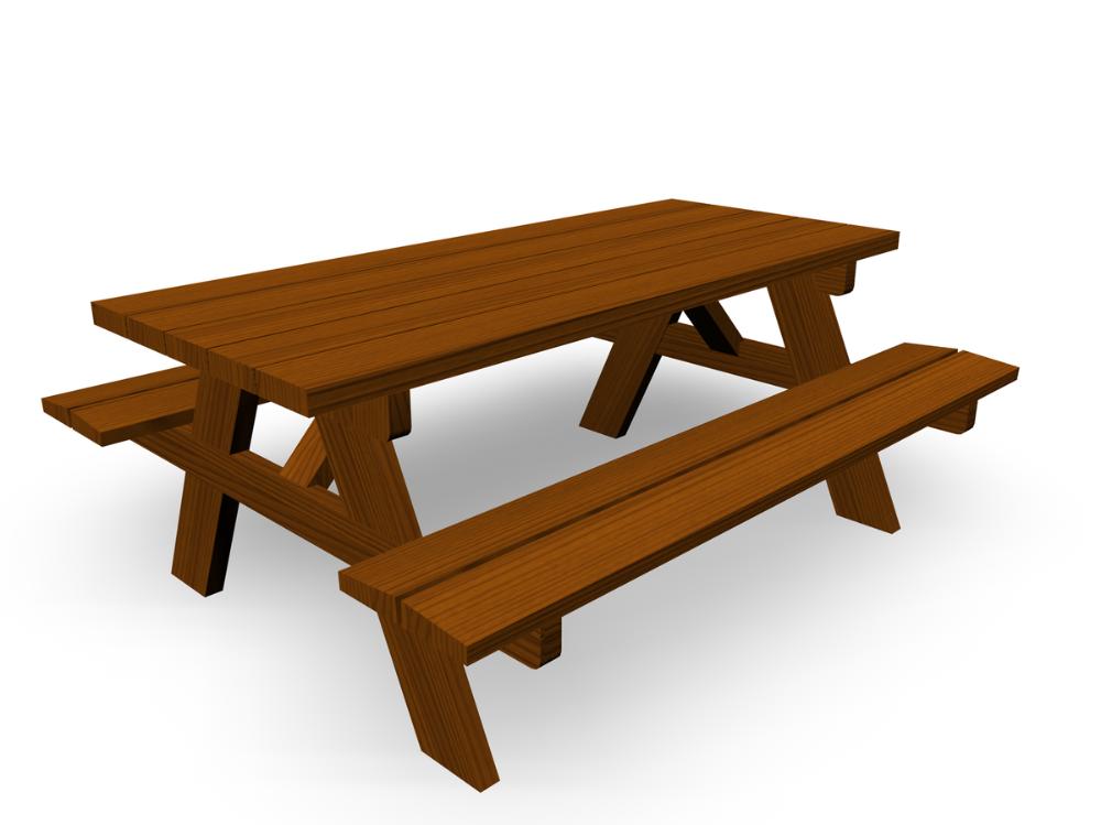 PARK PICNIC TABLE SET (000500M) - Play, sport and park 