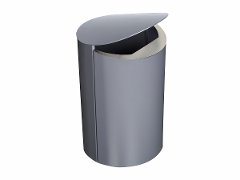 KITA 100 LITTER BIN GREY RAL7024