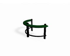 URBAN RAIL HALF ROUND