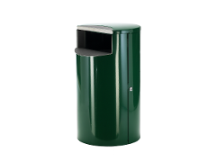 CT60 LITTER BIN GREEN RAL6012