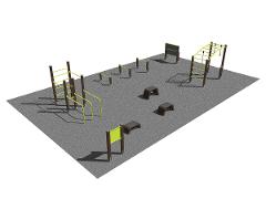 Streetworkout & Fitness area 3