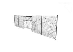 STEEL NET ARENA END