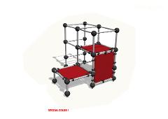 SPIDER CAGE S RED