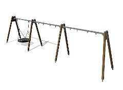BIRD NEST + 4 SEAT SWING