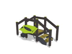 TRAINING TABLE WITH STEPS