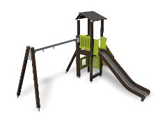 PLAY TOWER & SWING FOR ONE