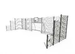 STEEL NET ARENA END