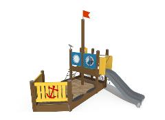 SANDPLAY PIRATE SHIP