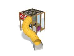 PLAY LABYRINTH & TUBE SLIDE