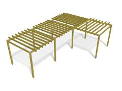 PERGOLA L-SHAPE