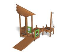 PLAYHOUSE, SAND TABLES & CRANE