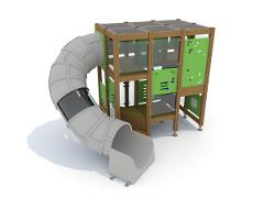 PLAY LABYRINTH & TUBE SLIDE