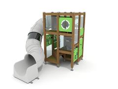 PLAY LABYRINTH & TUBE SLIDE