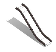 706450-602SP SLIDE ELEMENT +1470 DARK BROWN DEEP