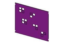 706436-708SP WALL LAMINATE 80M 10x640x701 FUCHSIA