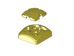 001295SP SPAREPART PACKAGE TOP HAT YELLOW