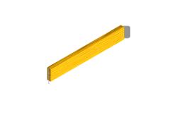 701647 BOOM DIAGONAL 80M YELLOW incl. fastening parts