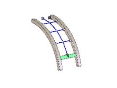 CLIMBING CURVED NET +1470 OLD FINNO