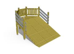 AERIAL CABLEWAY RAMP