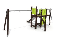 PLAY TOWER WITH SWING