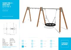 SWING FOR 2 + NEST HIGH