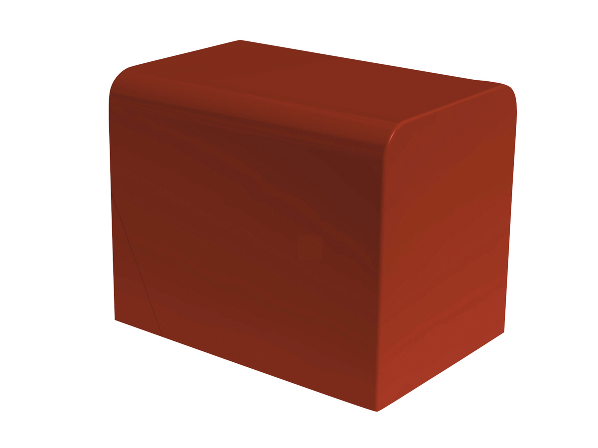 Softblock straight, red