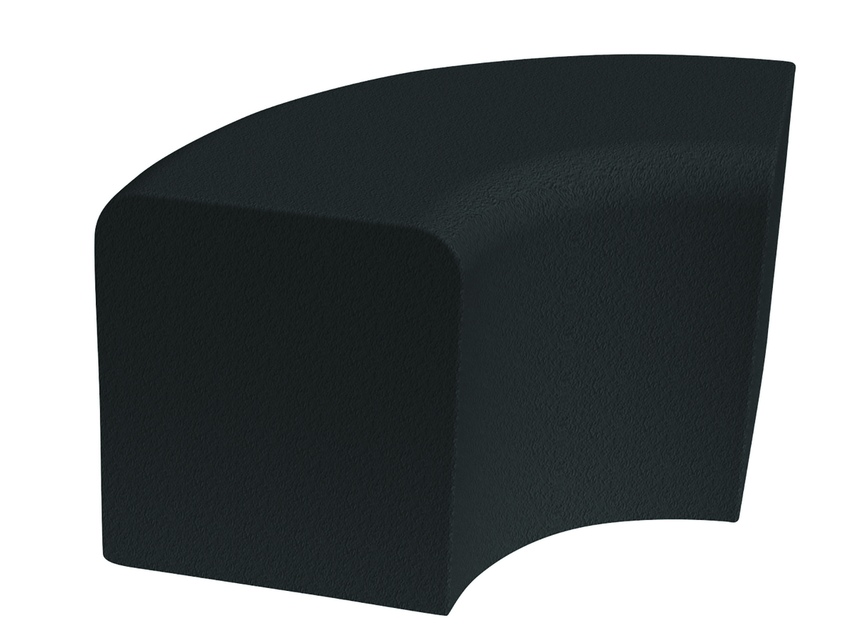 Softblock curve, black