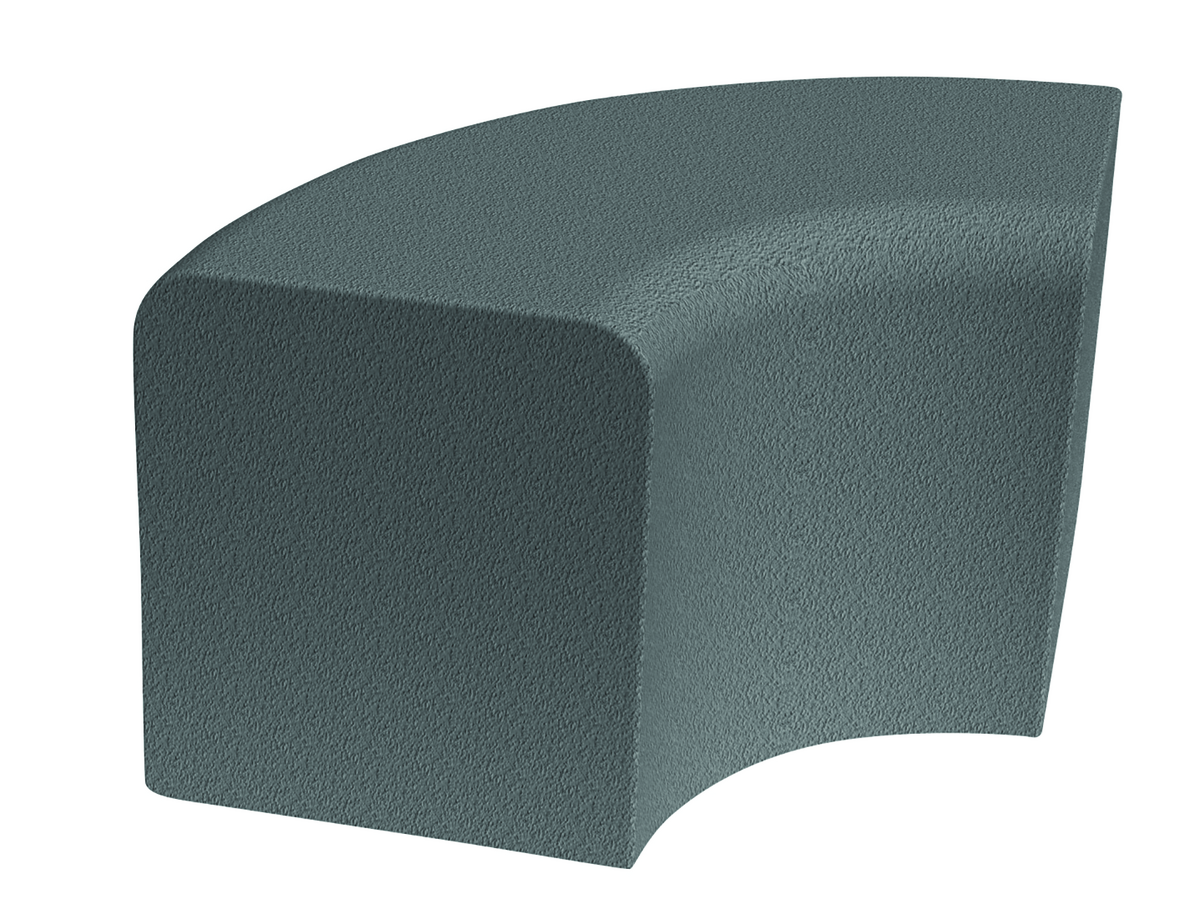 Softblock curve, grey