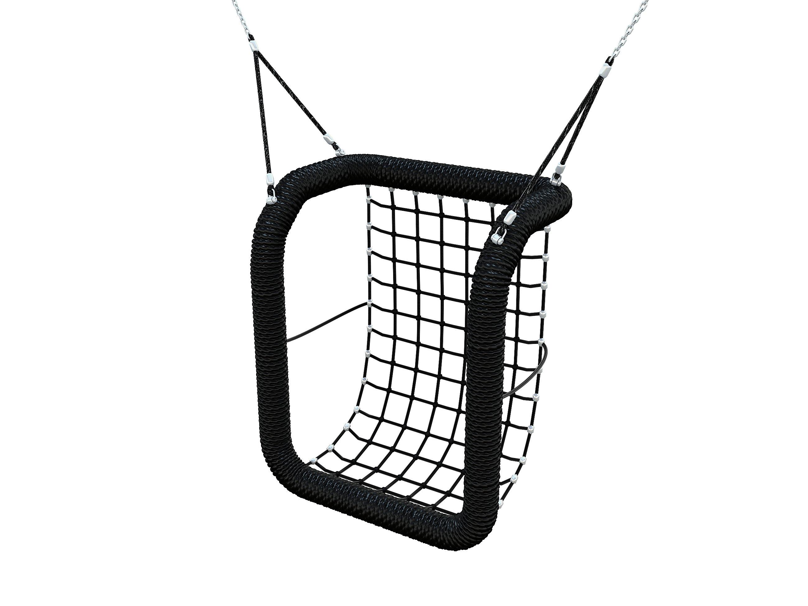 Inclusive basket swing seat