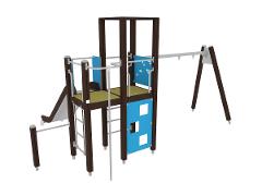 PLAY TOWER & SWING FOR ONE