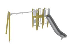 PLAY TOWER & SWING FOR ONE