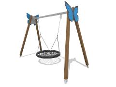 BUTTERFLY NEST SWING HIGH