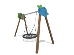 BLUEBERRY BIRD NEST SWING HIGH
