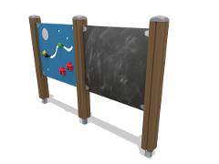 PLAY WALLS AND BLACKBOARD