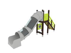 PLAY TOWER & TUBE SLIDE