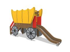 WILD WEST WAGGONS SLIDE