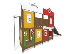 SALOON AND SHERIFF'S OFFICE