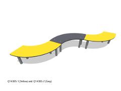 CURVED HPL BENCH