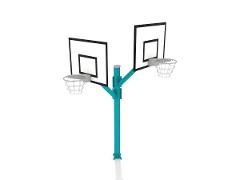 BASKETBALL RACK TWO BASKET