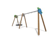 BLUEBERRY SWING FOR 2 + NEST HIGH