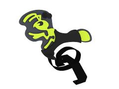 ANT DARK GREY LIME GREEN