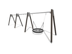 BIRD NEST + 4 SEAT SWING