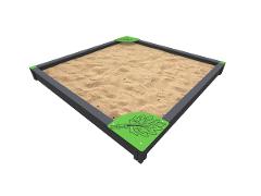 BIRCH WHISK SANDBOX 2.5X2.5M