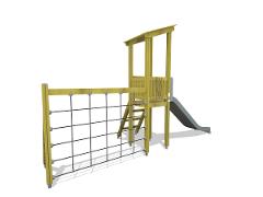 TOWER PLAY AND SLIDE