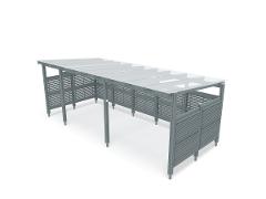 PERGOLA WITH POLYKARBONATE ROOF