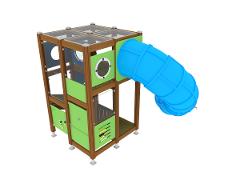 PLAY LABYRINTH & TUBE SLIDE