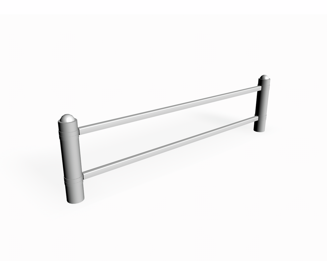 STRÃ–GET RAILING 600MM BASE SECTION