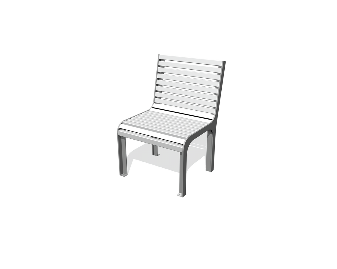 NONSTOP CHAIR WITHOUT ARMRESTS