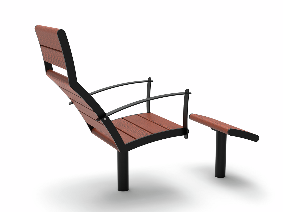 Nifo Easy Sunbed with foot rest